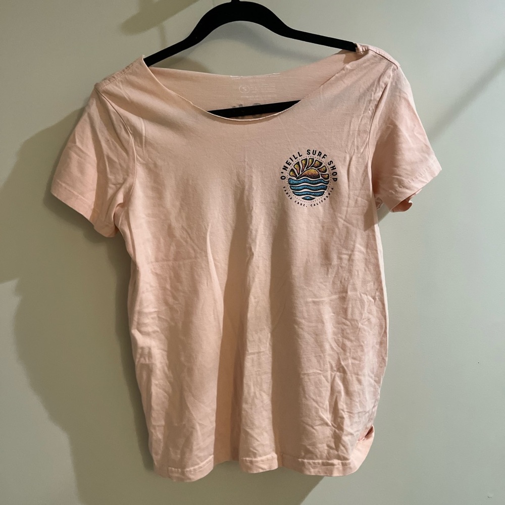 cut open neck t shirt